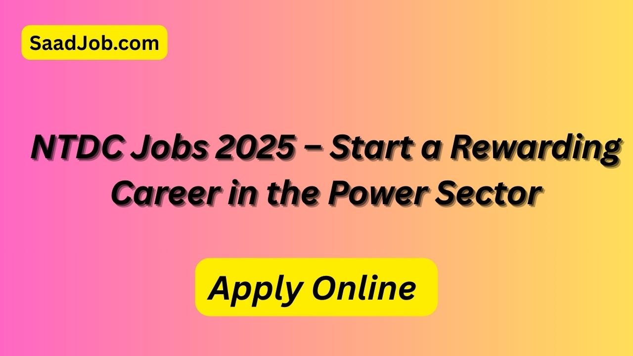 NTDC Jobs