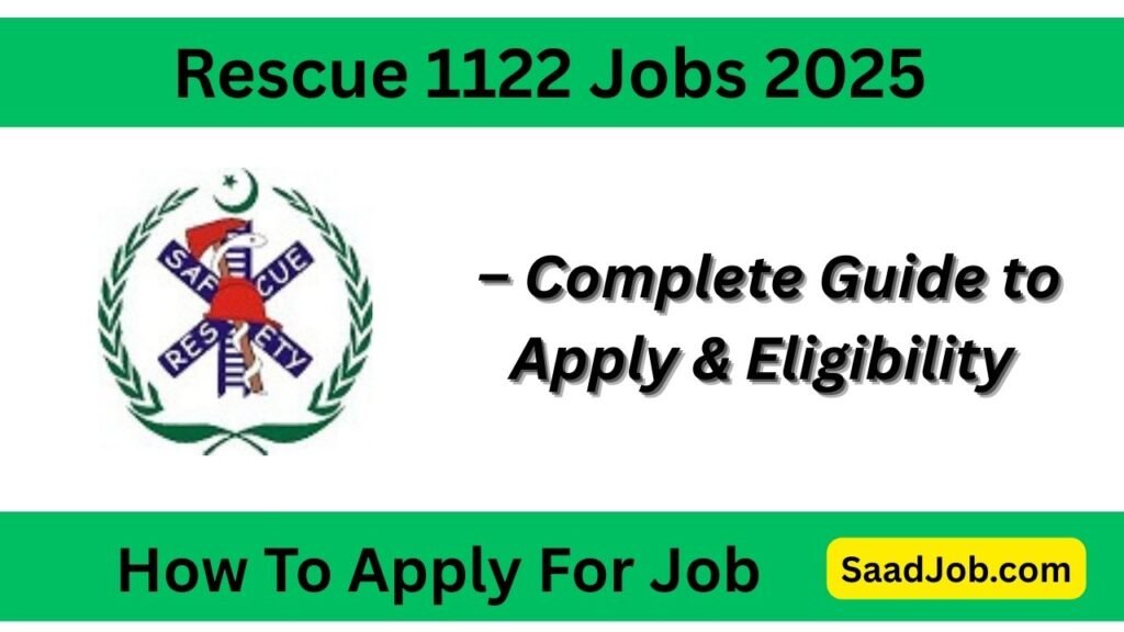 Rescue 1122 Jobs