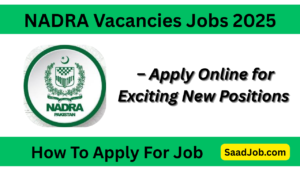 NADRA Vacancies Jobs 2025