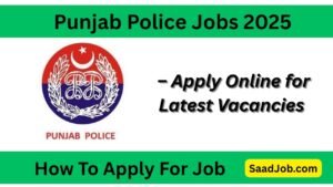 Punjab Police Jobs