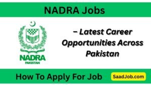 NADRA Jobs
