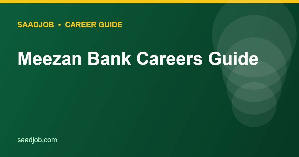 Meezan Bank Careers Guide